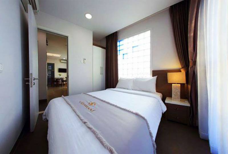 Cozy serviced apartment for rent in Thao Dien area street 43 District 2