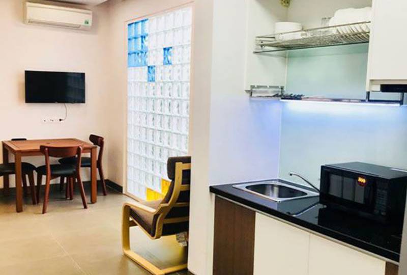 Cozy serviced apartment for rent in Thao Dien area street 43 District 2