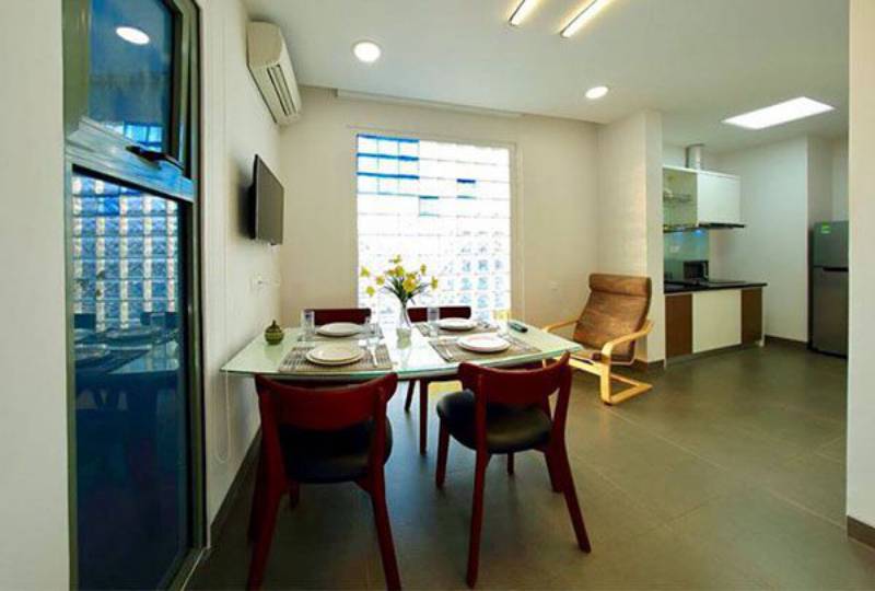 Cozy serviced apartment for rent in Thao Dien area street 43 District 2