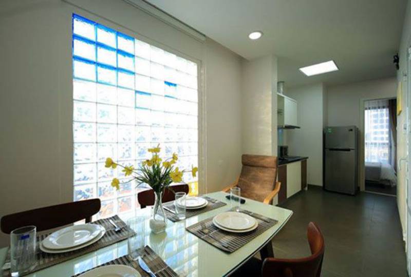 Cozy serviced apartment for rent in Thao Dien area street 43 District 2