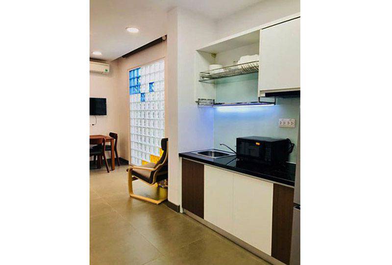 Cozy serviced apartment for rent in Thao Dien area street 43 District 2