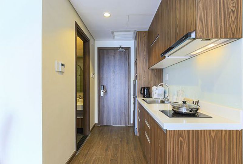 Nice serviced apartment for rent in district 3 Saigon Vo Van Tan street