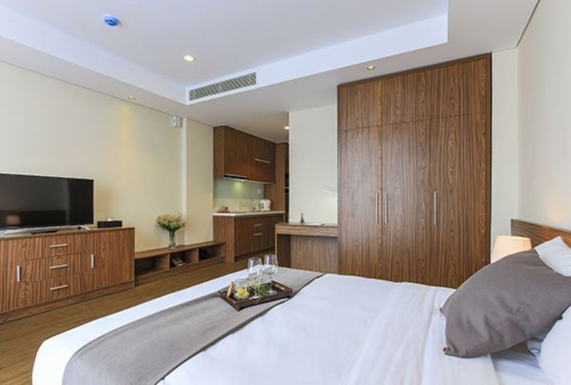 Nice serviced apartment for rent on Vo Van Tan street District 3 Saigon city