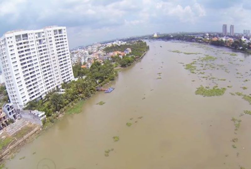 Luxury Penthouse apartment for rent in Riverside 4S1 Residence Thu Duc