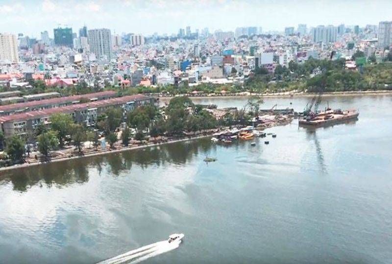 Luxury penthouse apartment for lease on Riverside 4S1 Thu Duc - Saigon