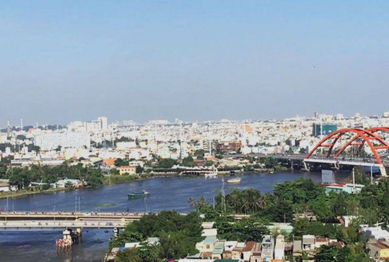 Luxury penthouse apartment for lease on Riverside 4S1 Thu Duc - Saigon