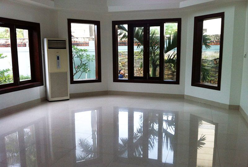 Nice villa for rent on Nguyen U Di street Thao Dien Ward District 2 .