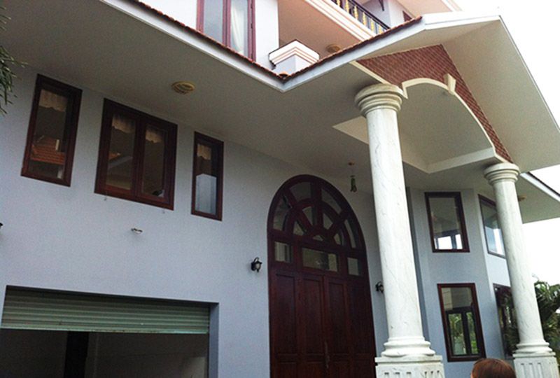 Nice villa for rent on Nguyen U Di street Thao Dien Ward District 2 .