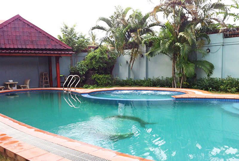 Nice villa for rent on Nguyen U Di street Thao Dien Ward District 2 .