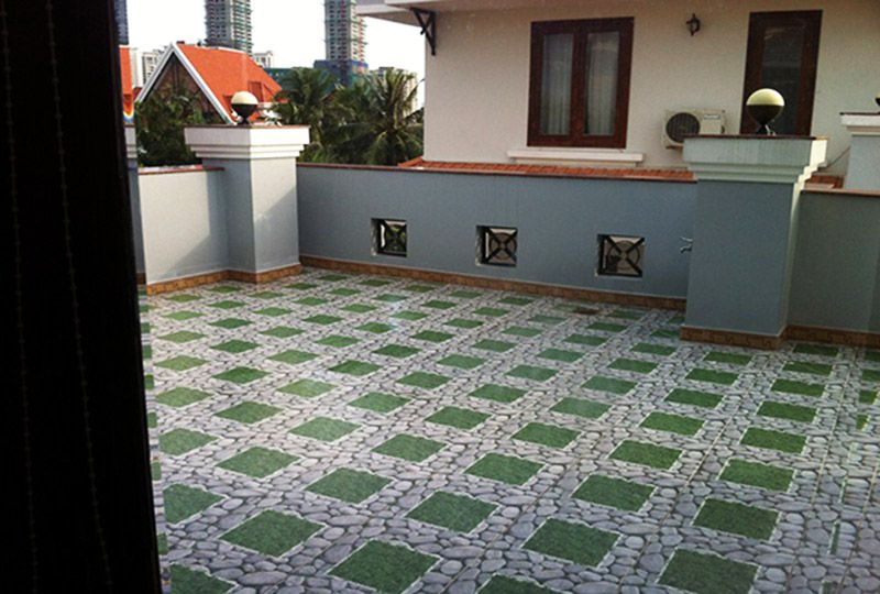 Nice villa for rent on Nguyen U Di street Thao Dien Ward District 2 .