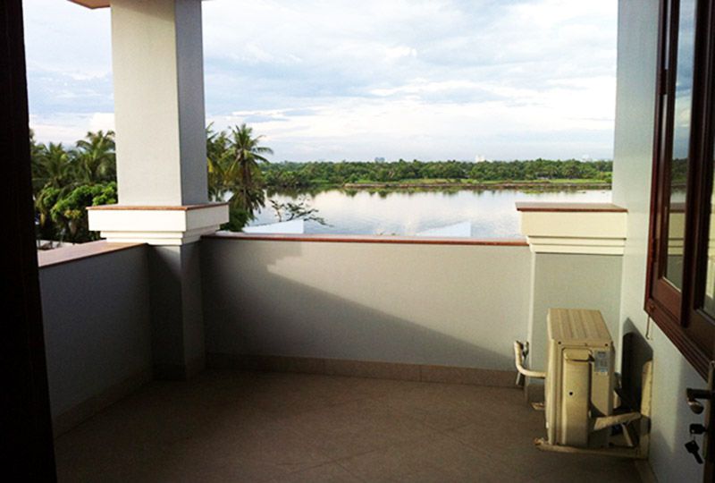 Nice villa for rent on Nguyen U Di street Thao Dien Ward District 2 .