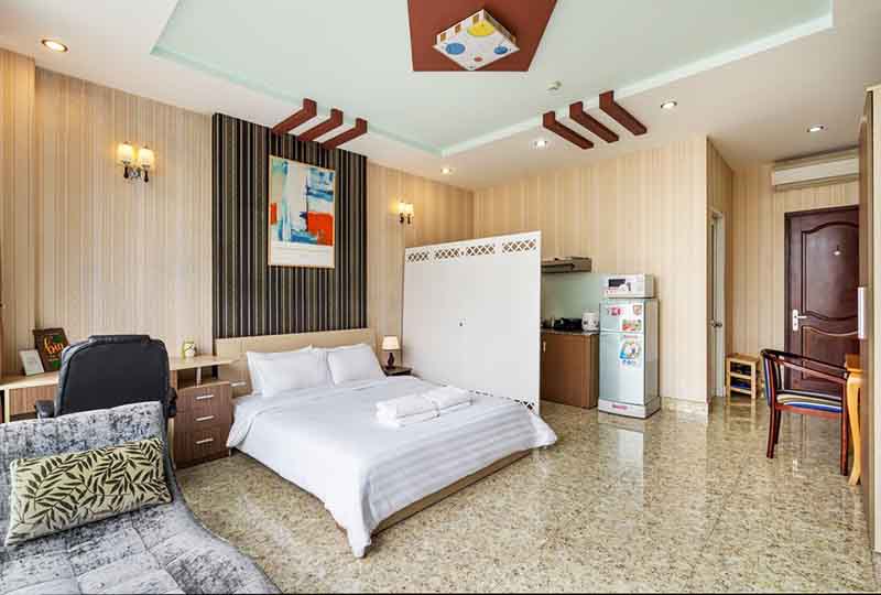 Serviced apartment building for rent in city center district 1 Ho Chi Minh city