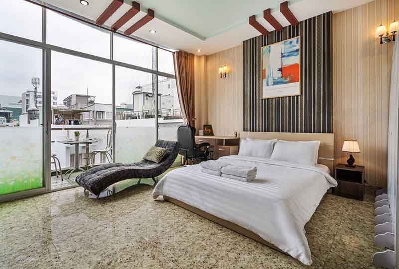 Serviced apartment building for rent in city center district 1 Ho Chi Minh city