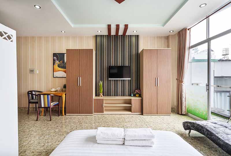 Serviced apartment building for rent in city center district 1 Ho Chi Minh city