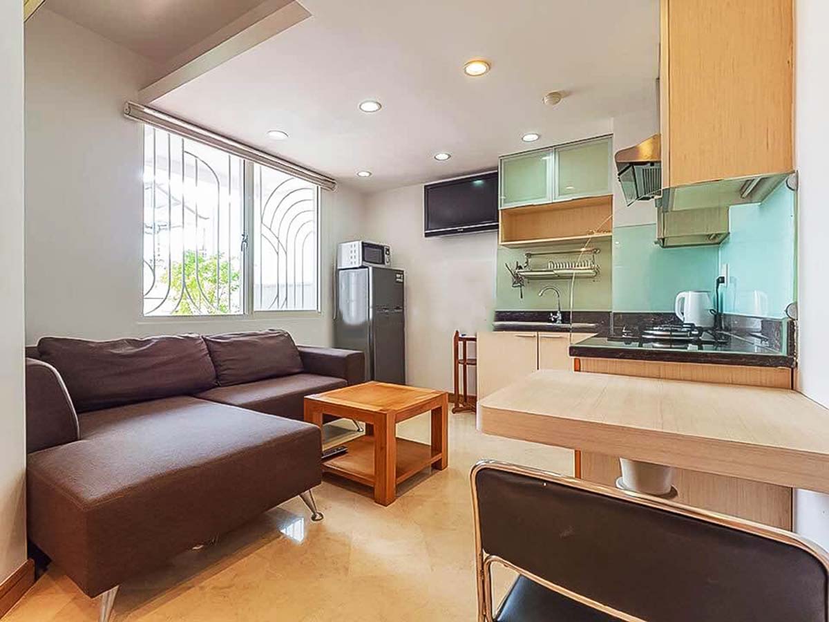 Airy serviced apartment for rent in Phan Xich Long street Phu Nhuan Dist