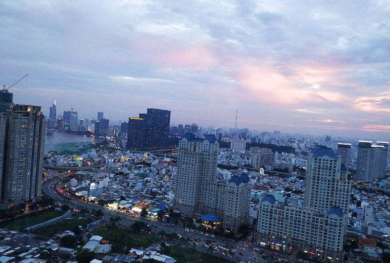The Manor officetel serviced apartment for lease in Binh Thanh dist Saigon