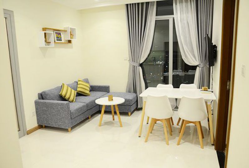 Serviced apartment for rent at Vinhomes Central Park apartment - Saigon