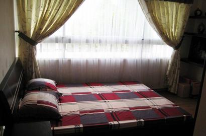 Nice apartment for rent in 4S1 Riverside Pham Van Dong street Thu Duc District .