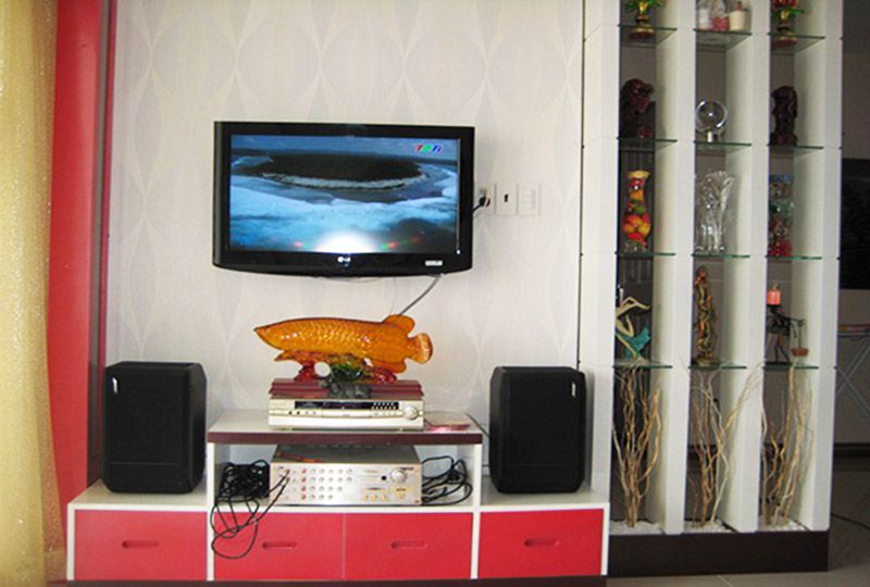 Nice apartment for rent in 4S1 Riverside Pham Van Dong street Thu Duc District .