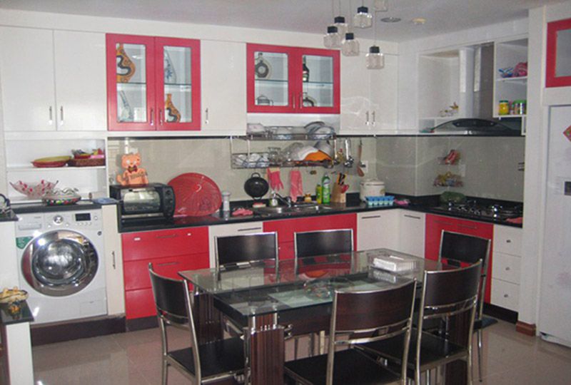 Nice apartment for rent in 4S1 Riverside Pham Van Dong street Thu Duc District .