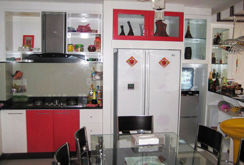 Nice apartment for rent in 4S1 Riverside Pham Van Dong street Thu Duc District .