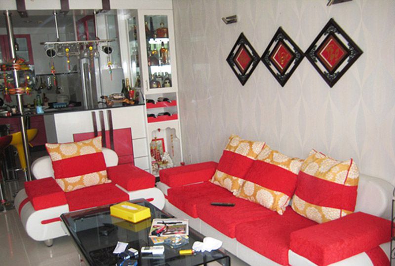 Nice apartment for rent in 4S1 Riverside Pham Van Dong street Thu Duc District .