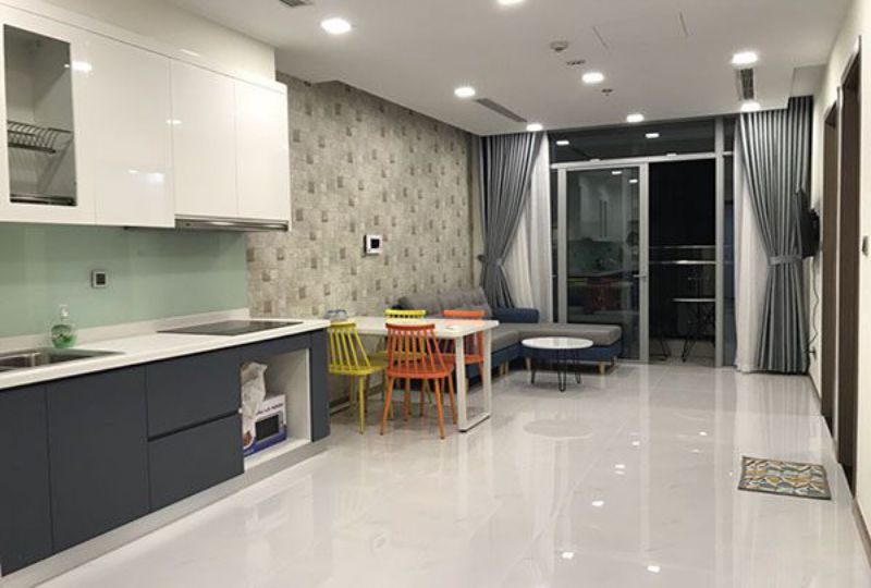 Apartment for lease on Binh Thanh dist - Vinhomes Central Park - Saigon
