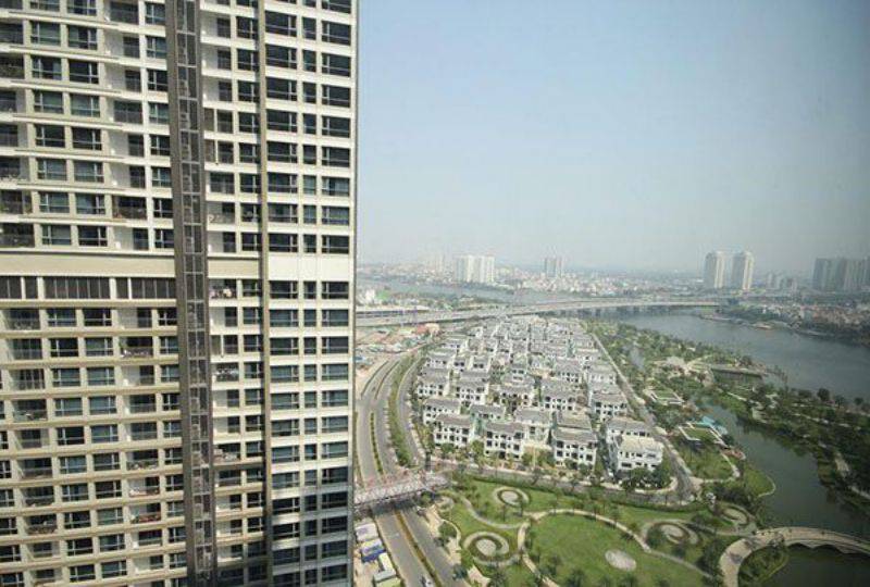Apartment for lease on Binh Thanh dist - Vinhomes Central Park - Saigon