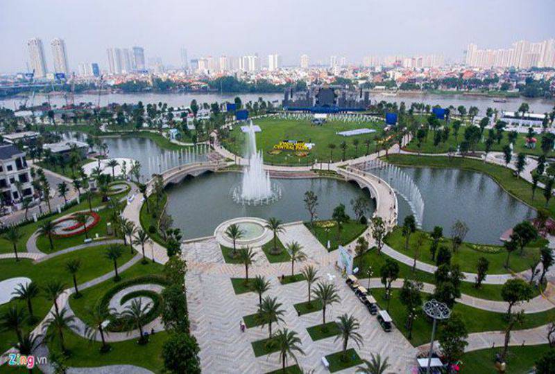 Apartment for lease on Binh Thanh dist - Vinhomes Central Park - Saigon