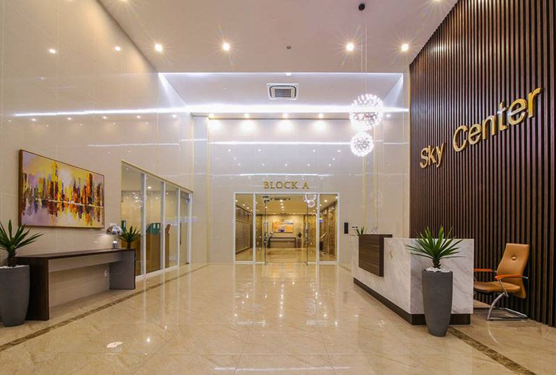Studio apartment for rent in Saigon, near the airport Sky Center building