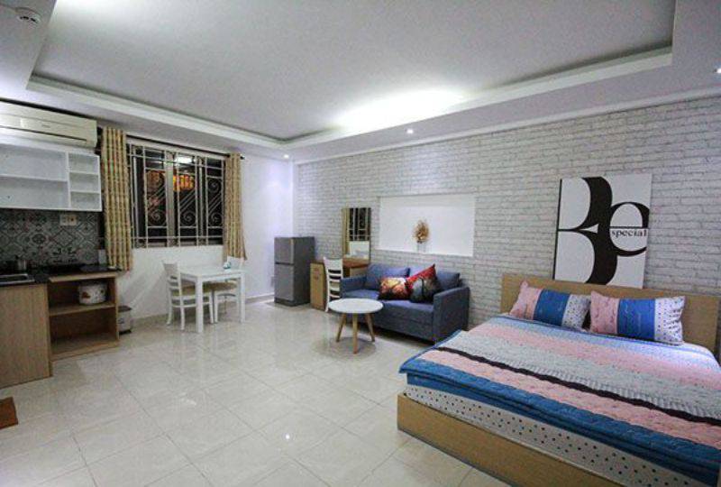 Studio serviced apartment for lease on Ly Chinh Thang district 3 - Saigon