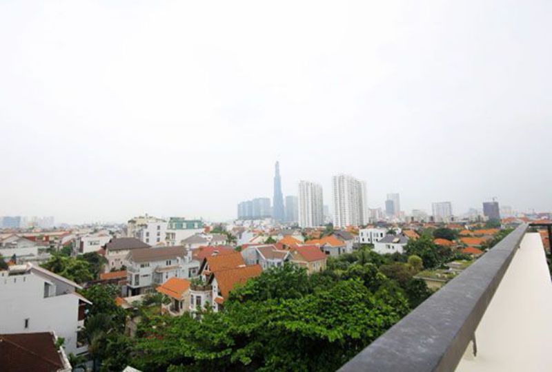 Serviced apartment for lease in Thao Dien district 2 Ho Chi Minh - street 46
