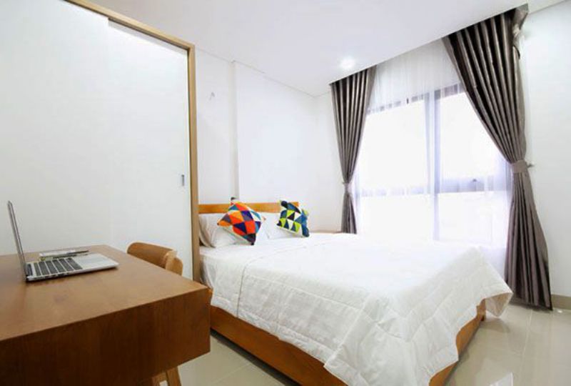 Serviced apartment for lease in Thao Dien district 2 Ho Chi Minh - street 46