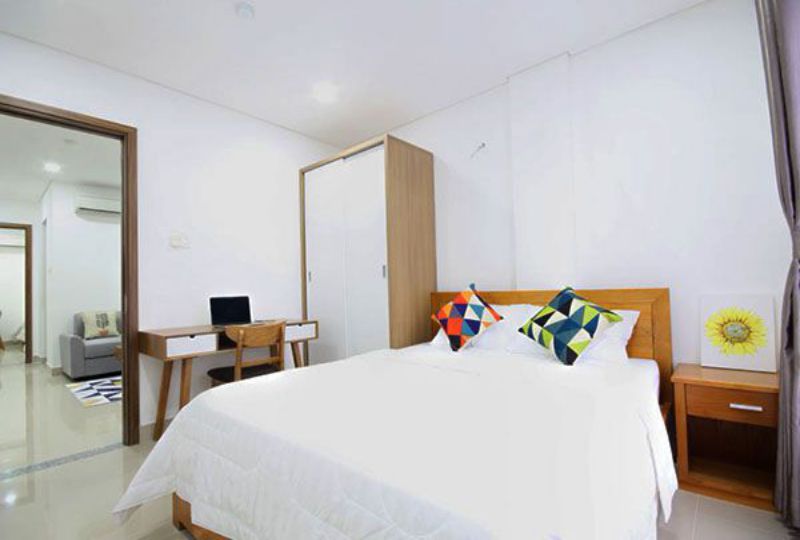 Serviced apartment for lease in Thao Dien district 2 Ho Chi Minh - street 46