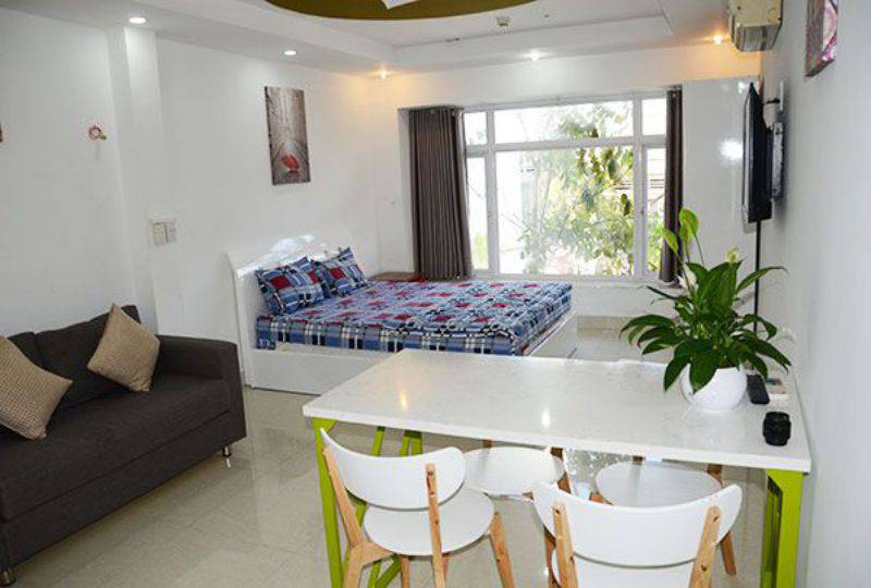 Studio serviced apartment for rent in Ho Chi Minh city Duong Ba Trac st