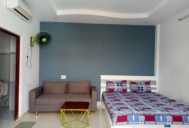Studio apartment for lease in Ho Chi Minh city Duong Ba Trac street Dist 8
