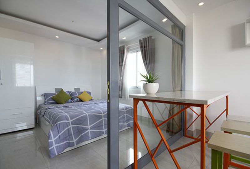 Cozy serviced apartment for lease on Duong Ba Trac street district 8 HCM