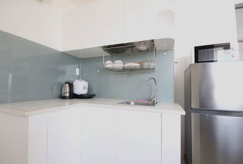 Cozy serviced apartment for lease on Duong Ba Trac street district 8 HCM