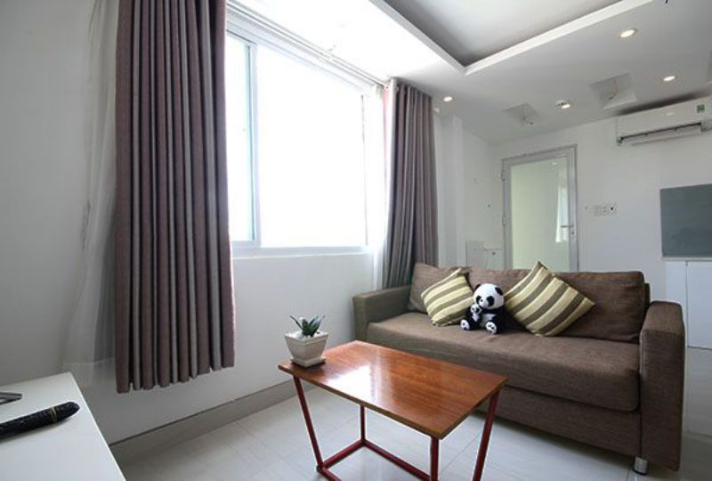 Cozy serviced apartment for lease on Duong Ba Trac street district 8 HCM