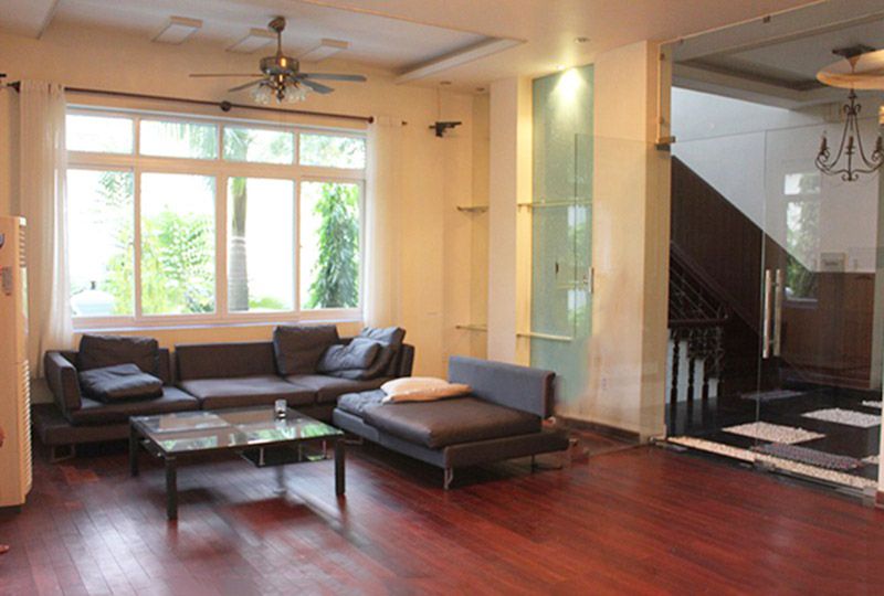 Nice villa for rent in Thao Dien 1 compound Thao Dien ward district 2 HCM
