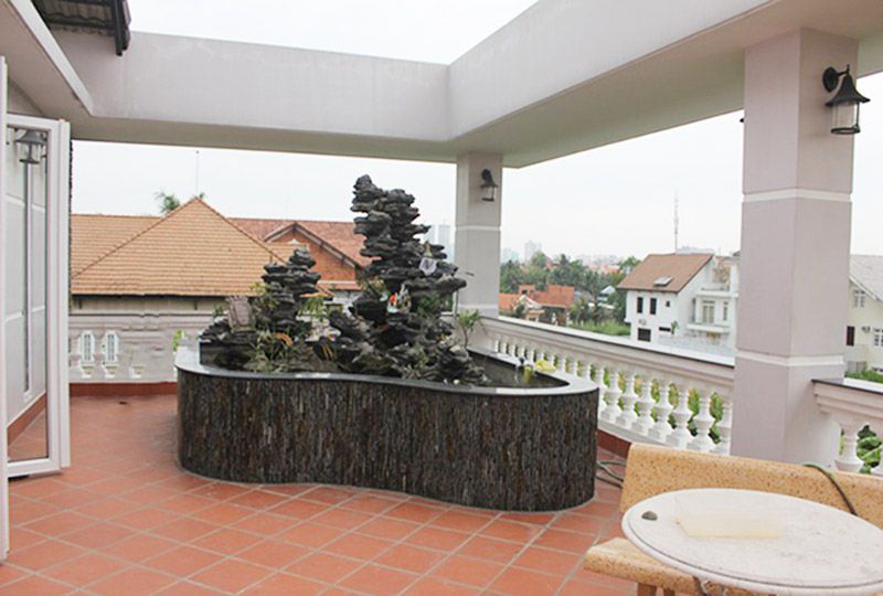 Nice villa for rent in Thao Dien 1 compound Thao Dien ward district 2 HCM