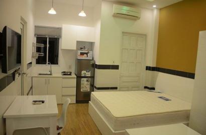 Studio serviced apartment for rent in Ho Chi Minh city Au Duong Lan street