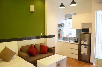 Serviced apartment for lease in district 8 Saigon city Au Duong Lan street