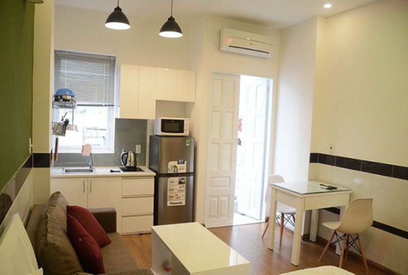 Serviced apartment for lease in district 8 Saigon city Au Duong Lan street