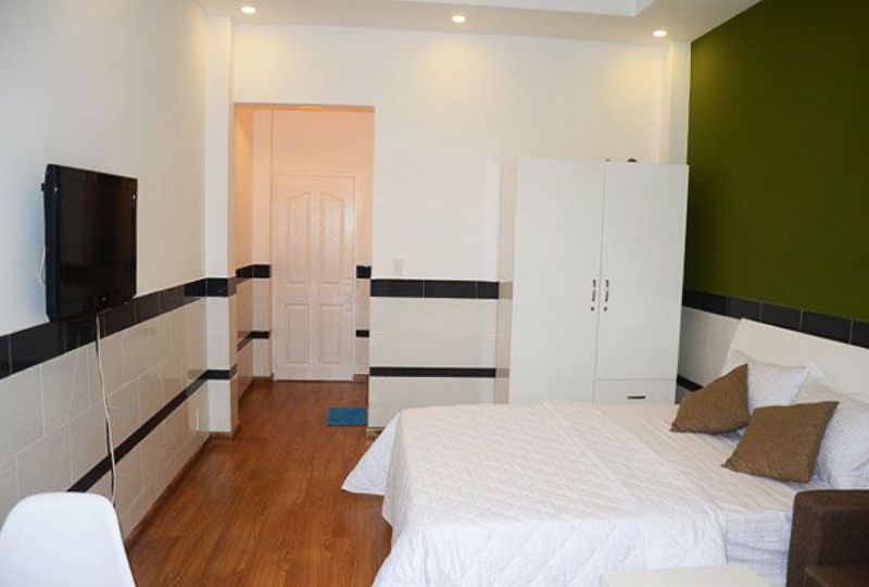 Serviced apartment for lease in district 8 Saigon city Au Duong Lan street