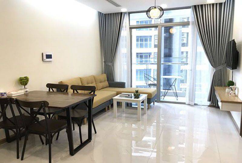 Cozy apartment leasing in Binh Thanh district - Vinhomes Central Park flat