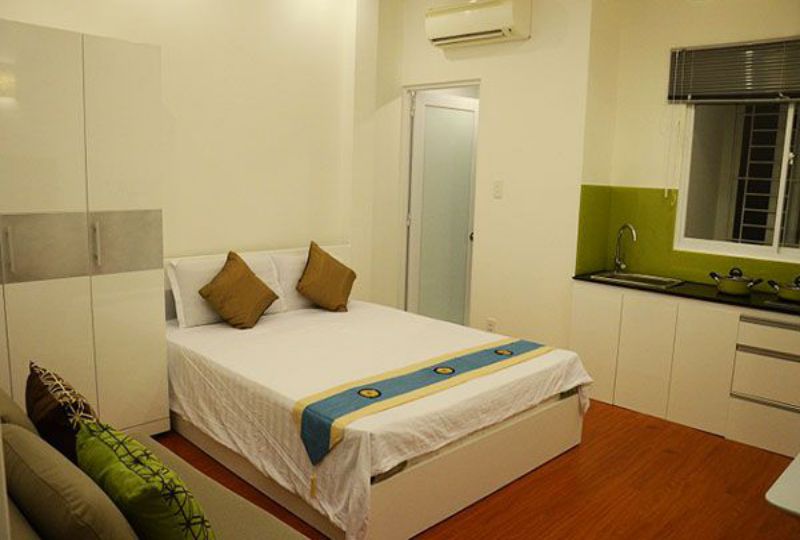 Studio apartment for lease in Saigon city Duong Ba Trac street district 8