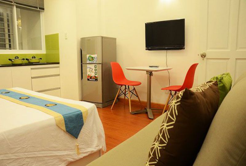 Studio apartment for lease in Saigon city Duong Ba Trac street district 8
