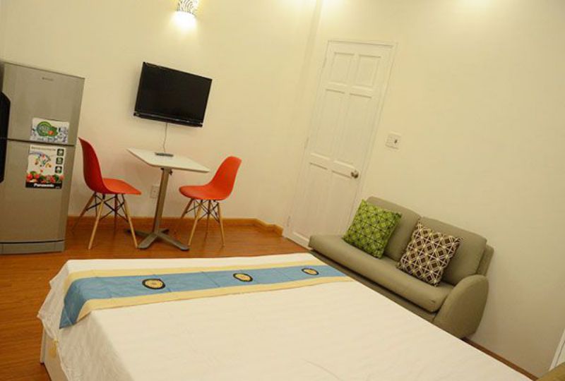 Studio apartment for lease in Saigon city Duong Ba Trac street district 8