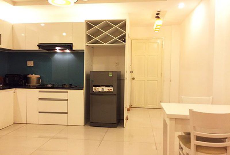 Serviced apartment for lease in Saigon city Duong Ba Trac street district 8